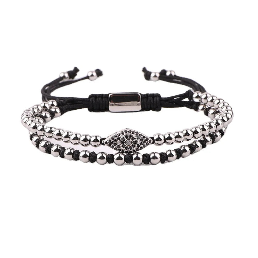 צמיד חבל עם אלמנטים