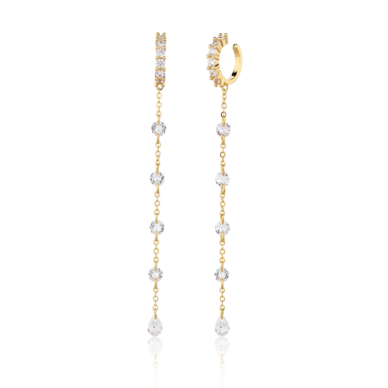 Extravaganza Noir Studs