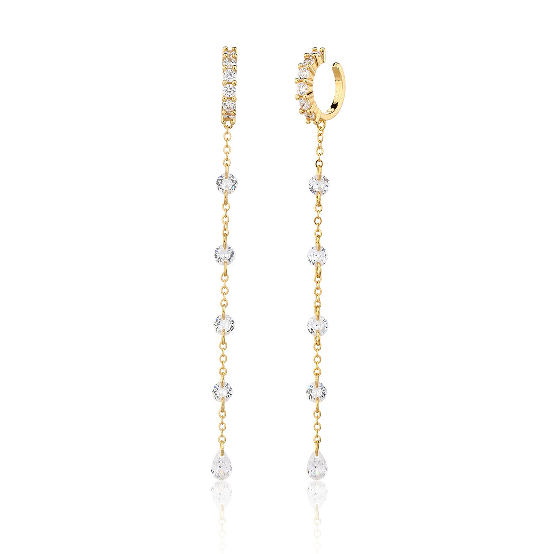 Extravaganza Noir Studs