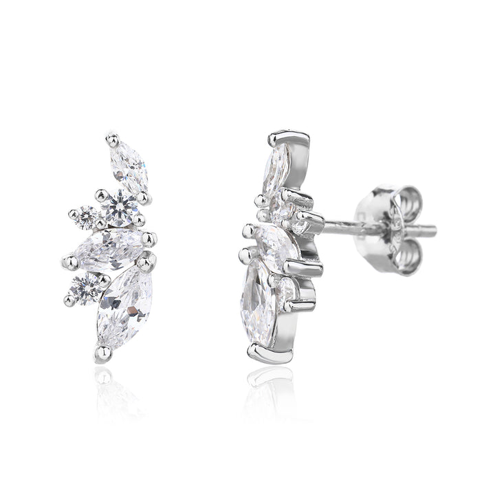 עגילי "Pure Solitaire"